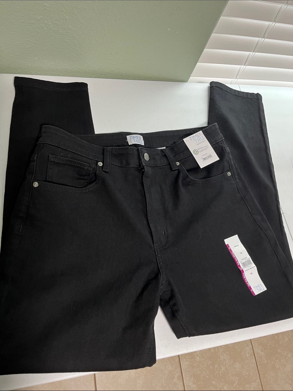 Black Skinny Jeans Size 16